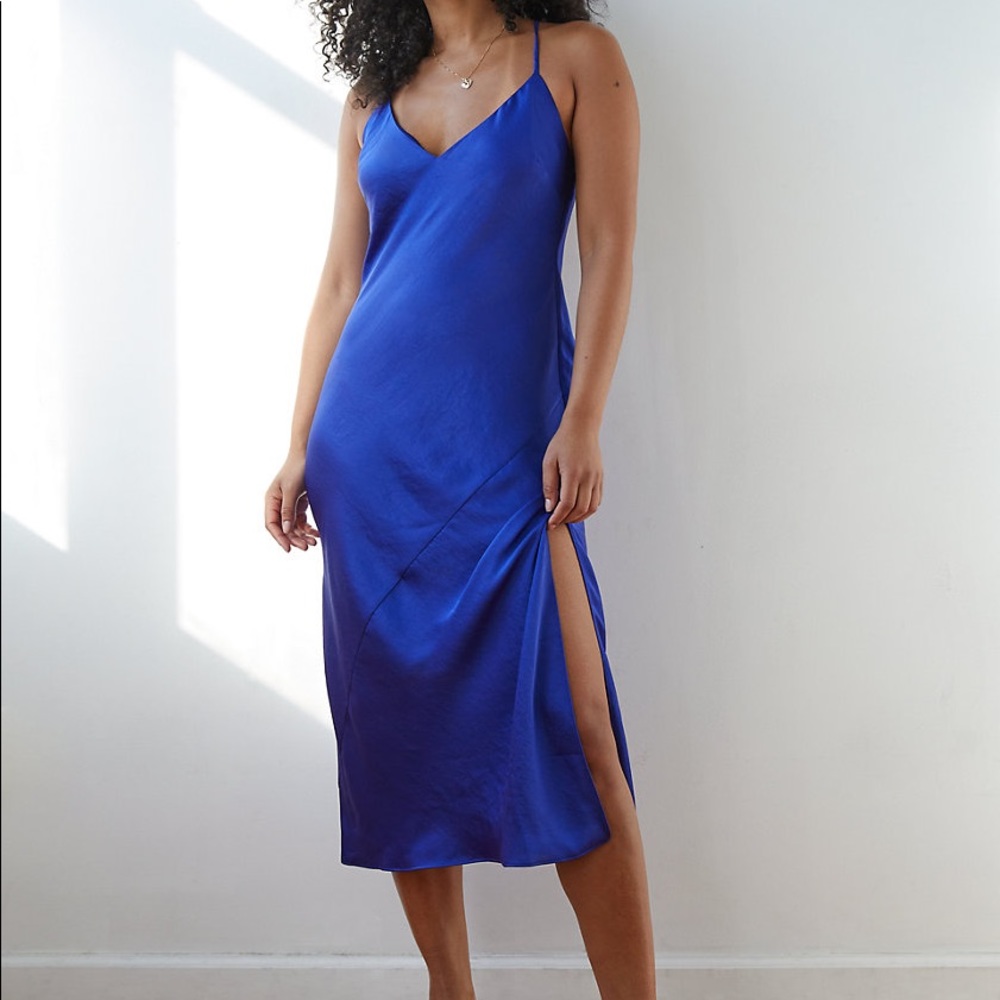 NWT Aritzia Slip Maxi Dress with Slit Wilfred